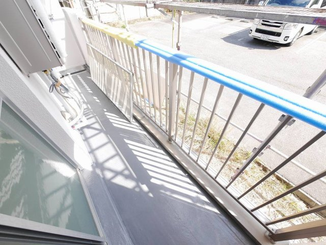 ときわ塩屋レクランのバルコニー