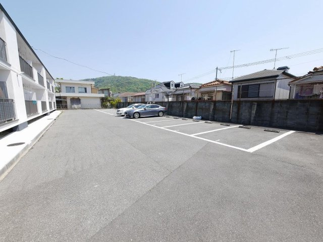 ときわ塩屋レクランの駐車場