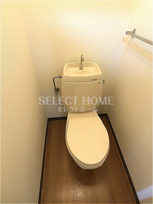 【トイレ】 | 竜美ケ丘ホームズ | 落ち着いたトイレです