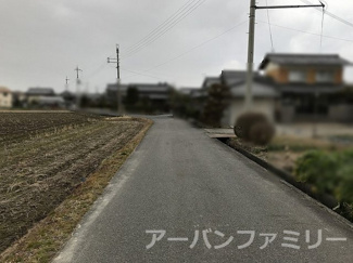 【前面道路含む現地写真】 | 野洲市小南　売土地