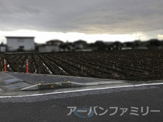 【前面道路含む現地写真】 | 野洲市小南　売土地