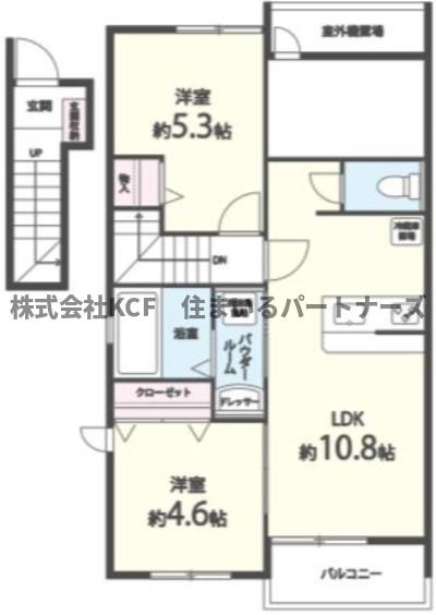 Benesta久留米の間取り