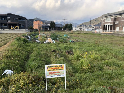 【外観】 | 南多田ふれあい農園 | B号地は手前から二番目の、なんとな～く平らになっているところです！