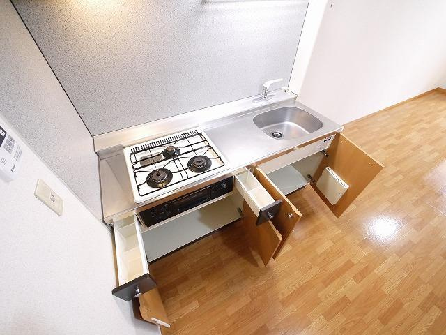 グランディール（北之庄西町）のキッチン|使いやすいキッチンです