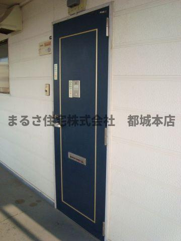 ワシントンハイツの玄関