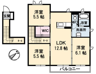 【間取り】 |  コスモコート 