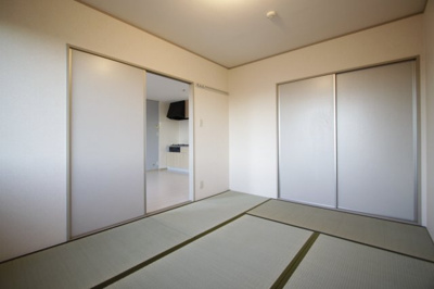 【和室】 | アルカディアＡ棟 | 明るい和室です