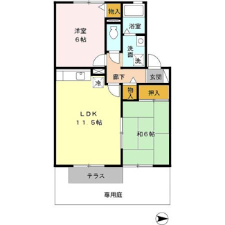【間取り】 | アルカディアＡ棟