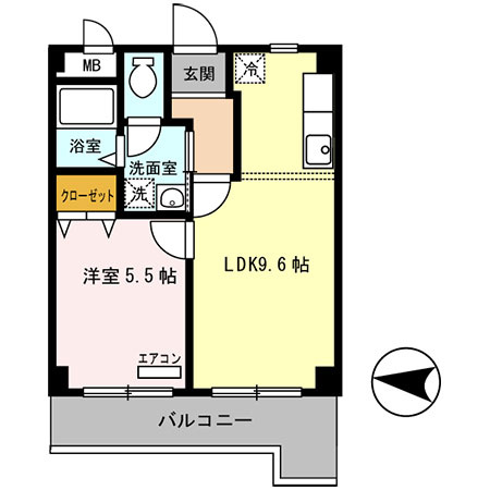 【間取り】 | ヌカタヒルズ