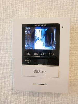 【セキュリティ】 | ベリーナ | 防犯対策に有効なカメラ付きインターホン！録画機能が付いているので留守中の訪問者まで確認できます♪