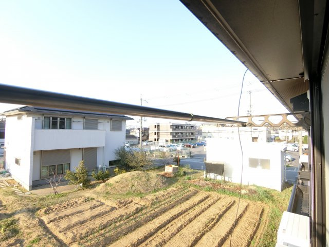 ヒルズ深阪南のバルコニー