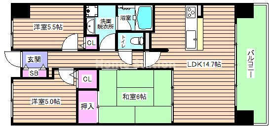 【間取り】 | 大拓メゾン野田