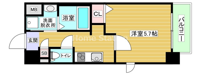 【間取り】 | グレイスレジデンス大阪WEST