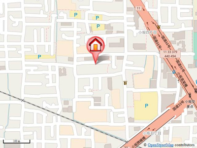 【地図】 | プロムナードＫ　Ⅱ