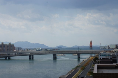 【展望】 | ヴェルディ観音新町リバーフロント | ヴェルディ観音新町リバーフロント　リバーサイドならではの眺望　遮る建物が無く気持ちがいいですね