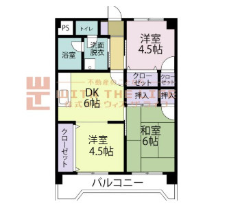 ウイングビル【キャッシュバック対象物件】の間取り|間取り図です
