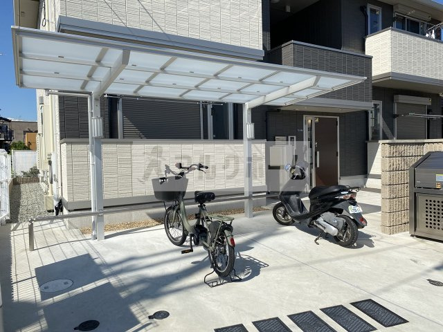 トウスケハウス2のその他共用部分|トウスケハウス2　自転車置き場
