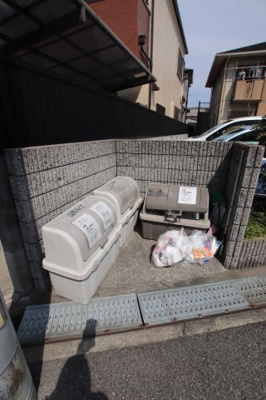 【その他共用部分】 | ハイツみやび | 敷地内ゴミ捨場
