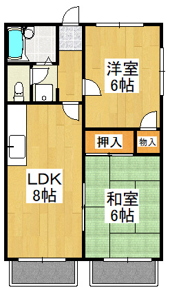 【間取り】 | ハイツみやび