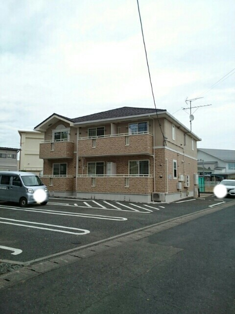 グランツ城西の駐車場