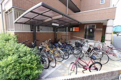 【その他共用部分】 | メゾンバイタルA棟 | 駐輪場です