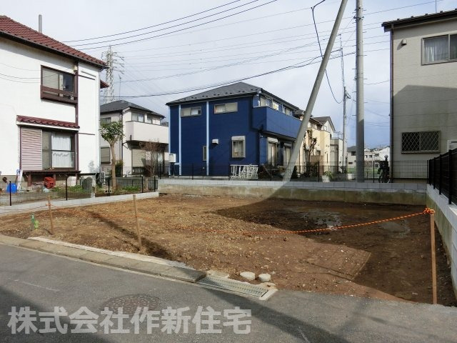習志野市藤崎３丁目　売地　約３２．８坪　建築条件なしの外観
