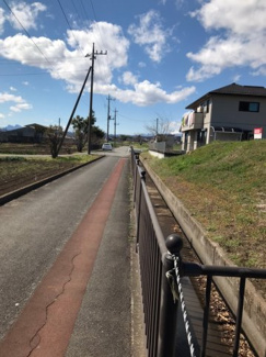 【周辺】 | 群馬県高崎市箕郷町生原 売地 | 南側道路