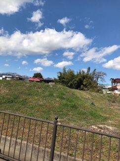 【土地図】 | 群馬県高崎市箕郷町生原 売地 | 土地南側から