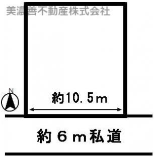 ４７５７０　山県市大門土地の区画図