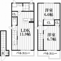 【間取り】 | 反転タイプ