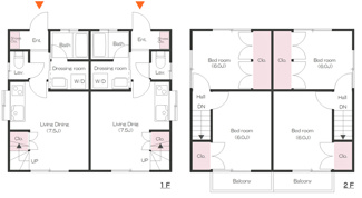 【間取り】 | タウンハイツ久屋原