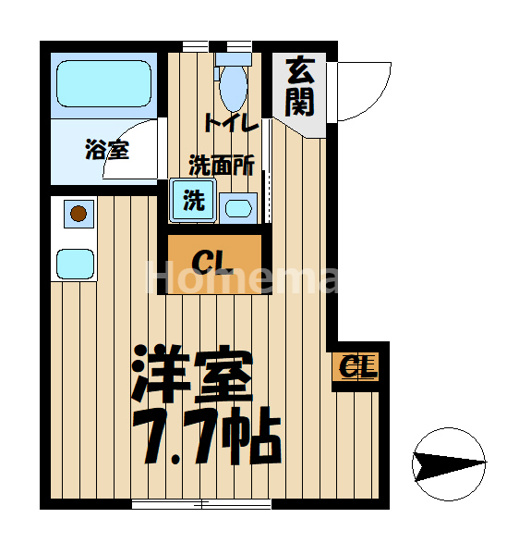 【間取り】 | スカイコート天神橋