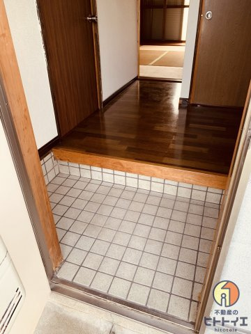 橋爪ハイツの玄関