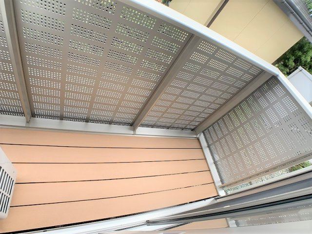 グレイスハイムのバルコニー