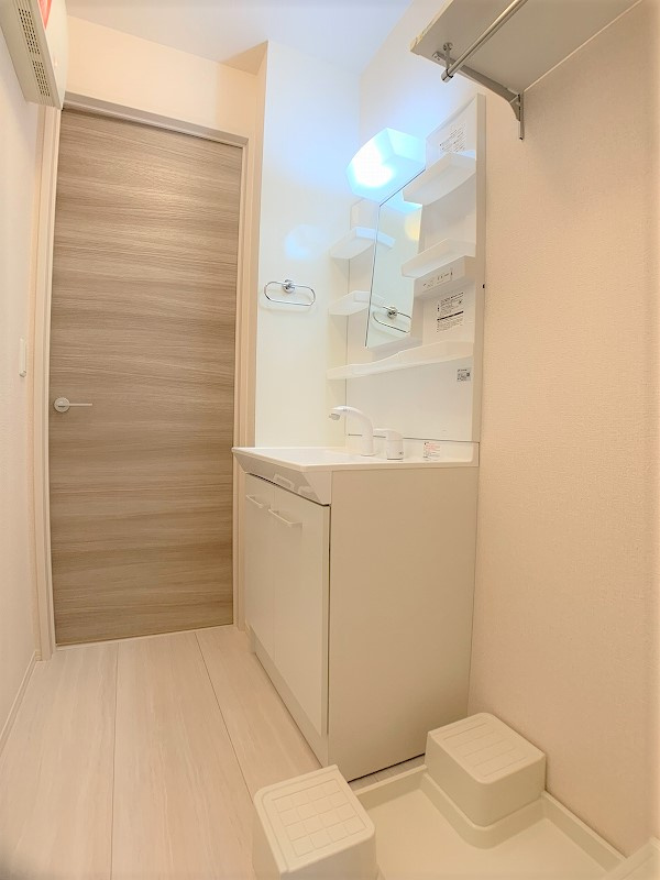 グレイスハイムの独立洗面台