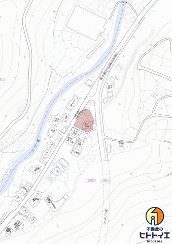 上陽町上横山中古住宅の地図