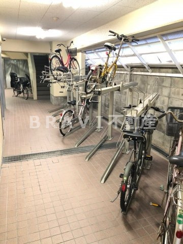 第三双基マンション　BRAVI不動産のその他共用部分|【第三双基マンション】駐輪場