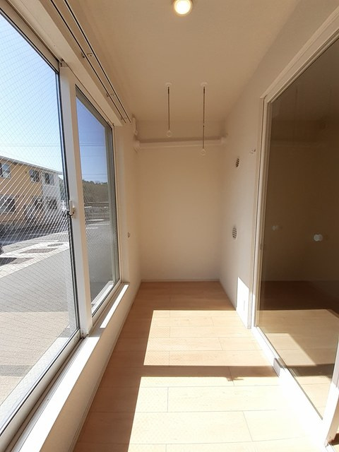 ストーンズ　黒瀬　Bのバルコニー