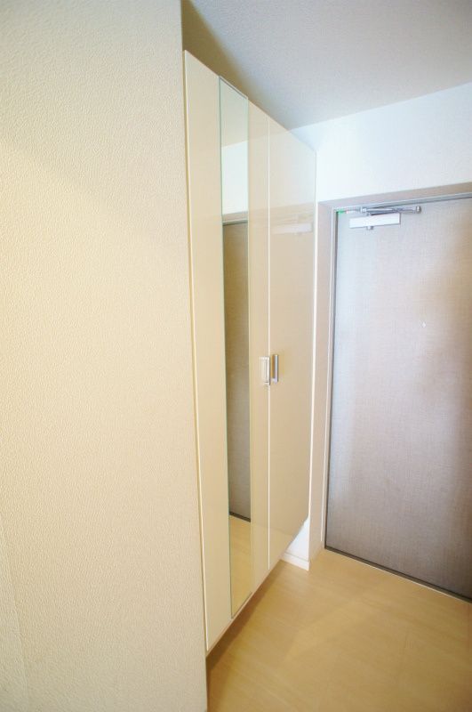 ブラウレーヘン東合川【10,000円キャッシュバック対象物件】の玄関|シンプルで使いやすい玄関です
