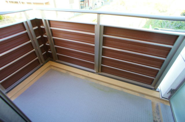 ブラウレーヘン東合川【10,000円キャッシュバック対象物件】のバルコニー|広々としたバルコニーです