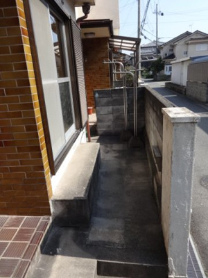 【庭】 | 野口町長砂戸建 | 物干しスペース！