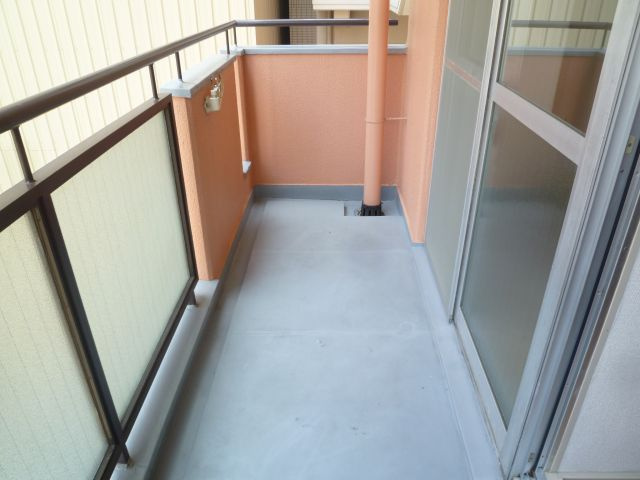 難波ロイヤルハイツＣタイプのバルコニー