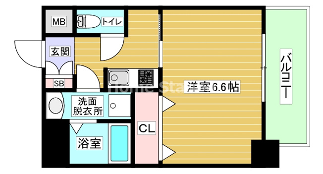 【間取り】 | ラグゼ海老江Ⅱ