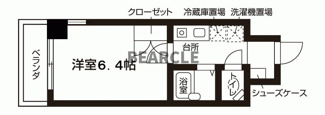 【間取り】 | CASA VERDE寺町二条