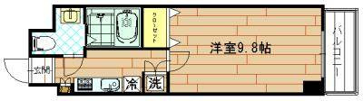 クリスタルグランツ京都高辻の間取り|間取り