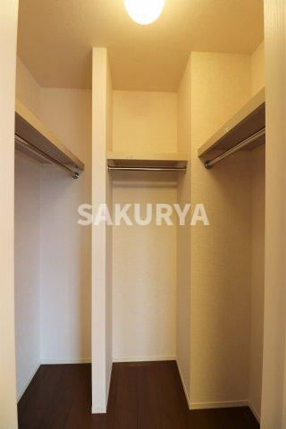 ハピネスの収納|現況と異なる場合がございます。