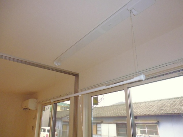 ボヌールの設備|室内物干し