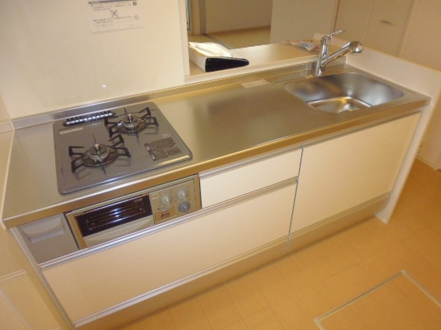 ボヌールのキッチン|２口ガスコンロつきシステムキッチン