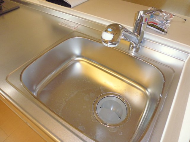 ボヌールのキッチン|浄水器対応水栓