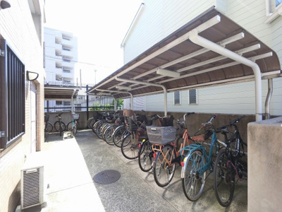 【その他共用部分】 | ピアコート大倉山 | 駐輪場。